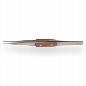 Stainless Steel Medium Tweezers with fibre Grip Handle