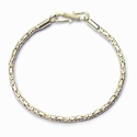Sterling silver bracelet borobudur shiny 20 cm 