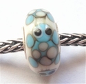 Four turquoise turtles on ivory 
